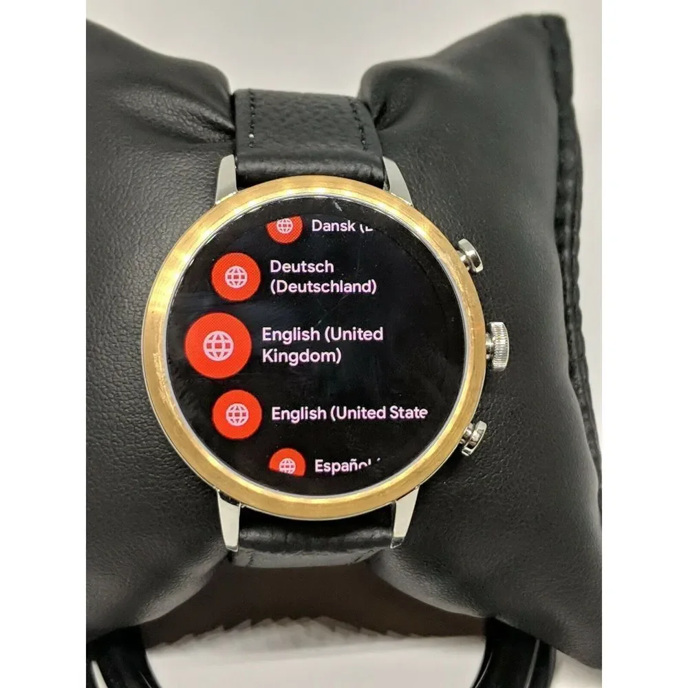 Fossil Gen 4 Authentic Genuine Digital Smart Watch FTW6016 BK266
